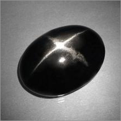 Natural Semi-Precious Black Star gemstone