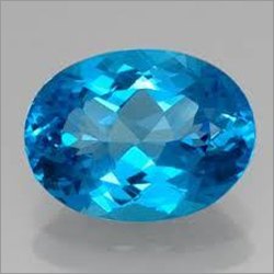 Natural Semi-Precious Blue Topaz gemstone