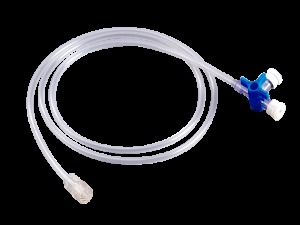 Vein-O-Line - Medical Grade PVC, 10-200 cm | Low Pressure, Large Bore, Luer Lock, 3-Way Stopcock, Sterile Pack