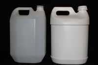 Hdpe 5 Litre Jerry Can - White, Customized Dimensions | In-house Fabrication, Multi-color Screen Printing, Warranty Included