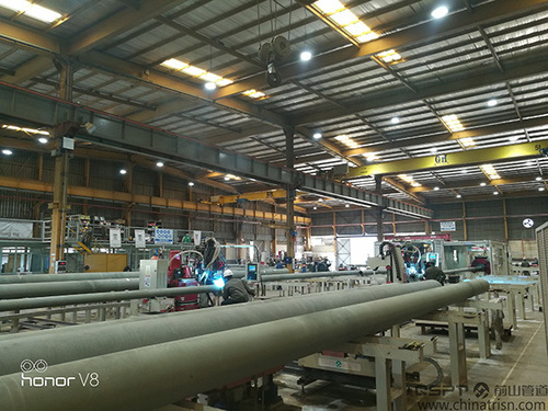 Transportable Type Pipe Fabrication Production Line