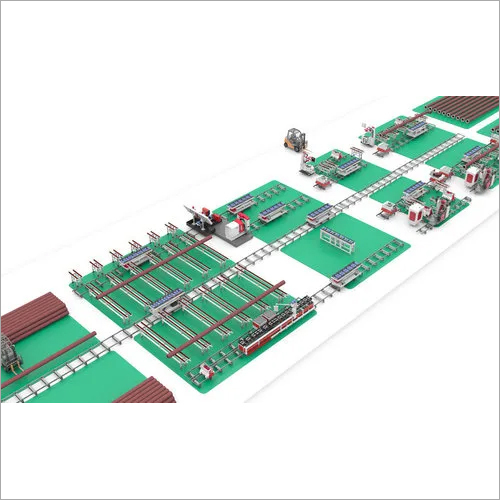 Automatic Pipe Fabrication Production Line Power: 7500 Watt (W)