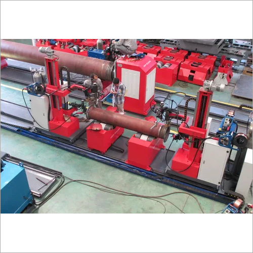 Slip On Flange Pipe Automatic Welding Machine By SHANGHAI QIANSHAN PIPING TECHNOLOGY CO., LTD.