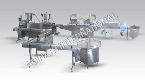Automatic Tablet Bottle Counting Filling Line