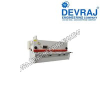 Hydraulic Shearing Machine - Stainless Steel, White Color | Automatic With Human Machine Interface, 1 Year Warranty