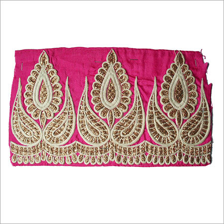 Floral Embroidery Border