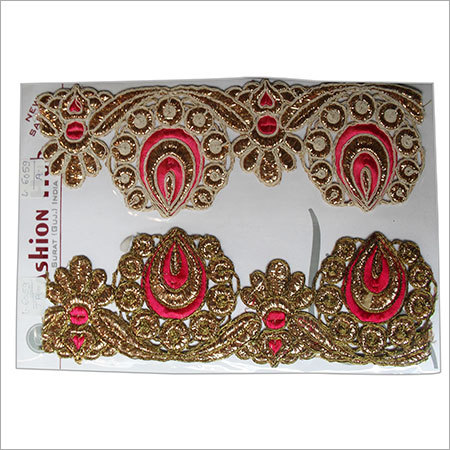 Velvet Cutwork Border