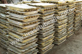 Casting Brass Ingots