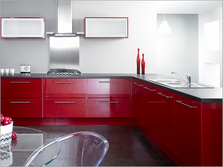 Reflections Burgundy Kitchen