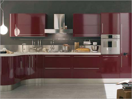Modern Venere Curved Kitchen