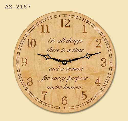 Wooden Wall Clock