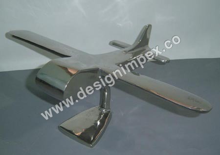 Sterling Silver Aeroplane Model