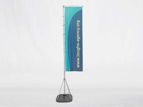 Big Stand Flags - Flagpole Material: Aluminium