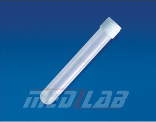 Test tube with screw cap