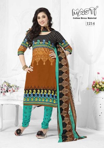 Cotton Unstitched Dress Material
