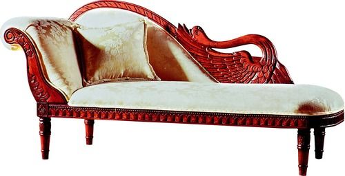 Red Wooden Sofa