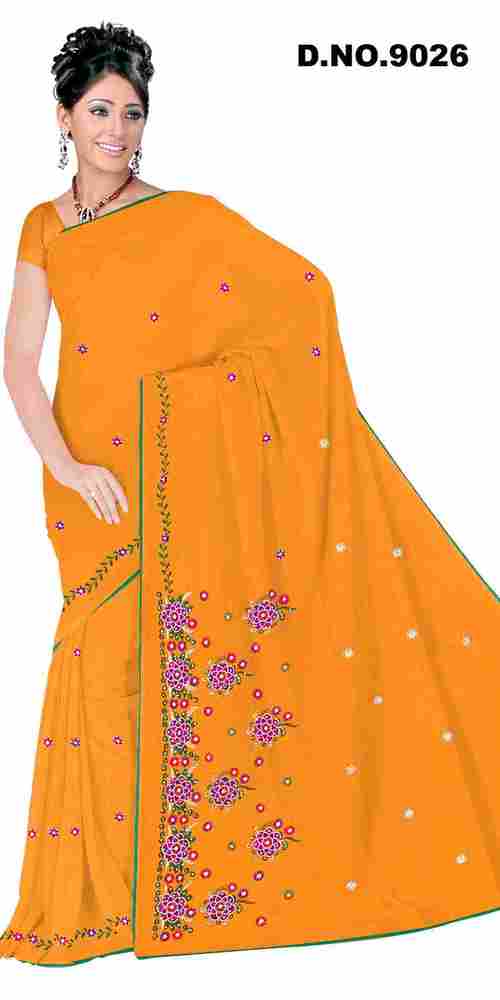 dyed sarees