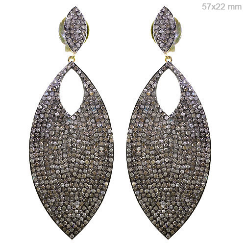 Gold Diamond Earrings Jewelry