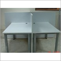 Office Tables - Metal & Wood, 72x30x30 inches, White | Durable, Spacious, Stable, Modern Design, Ergonomic, Easy Assembly