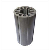 Pmdc Motor Stamping - Silicon Steel 92mm Od 42mm Id Grey, 12 Slots Coated Surface