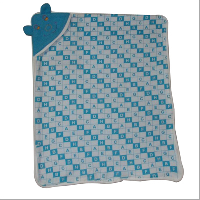 Turquoise Printed Soft Blankets