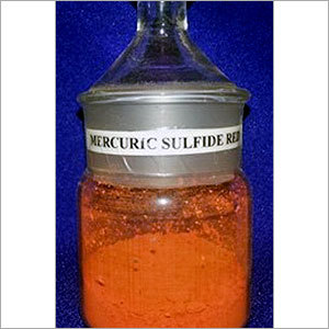 Colored Mercuric Sulfide