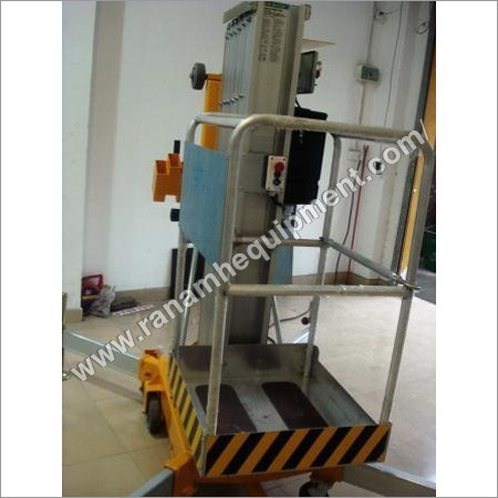 Single Mast Aerial Work Platform