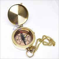 Brass Mary Rose Dori Pocket Sundial Compass