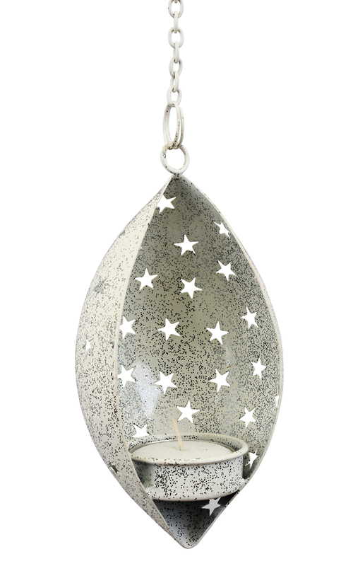 Elegant Wall or Tree Hanging Tea Light Candle Holder Seasonal Home Decor