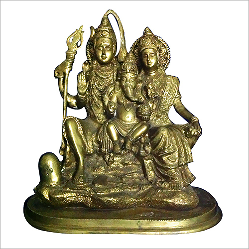 Brass Shiv Parivar Statue