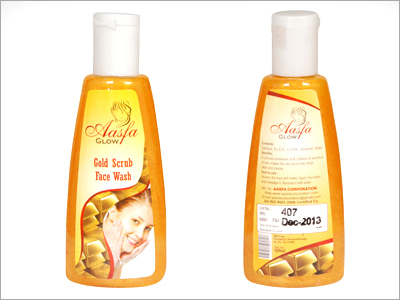 Gold Scrub Face Wash
