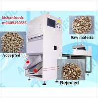 Wheat Color Sorter Machine - Capacity 500-1000 Kg/hr, 4 Channels, 3810x1310x1880 Mm | 98% Accuracy, 220-440 Watt Power, 594 Kg Weight