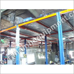 Mezzanine Floor - Quality Steel, Customizable Dimensions | High Load Bearing Strength, Easy Installation, Advanced Service Life, Large Space
