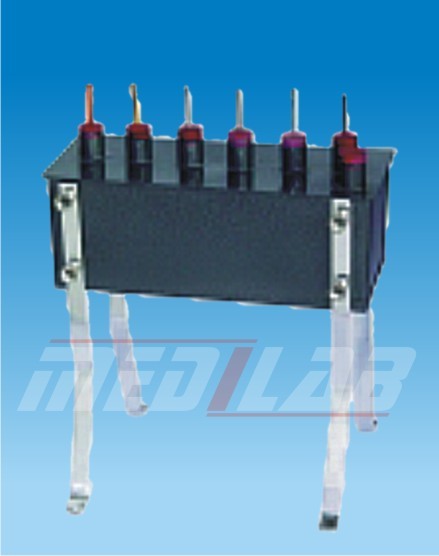 INGEN HAUSZ APPARATUS, on Stand - Metal, Multiple Rods | Heat Conductivity, Comparative Analysis, Educational Tool