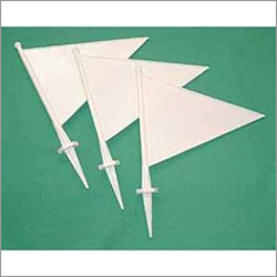 Plastic Boundary Flags