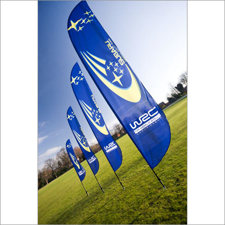 Fiberglass Promotional Flag