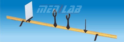 Optical Bench - Aluminum Base, 1 Meter Length | Adjustable Holders, Precise Alignment, Stable Platform
