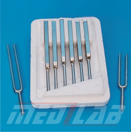 Tuning Fork - Metal Alloy Set of 8, Accurate Frequency, Durable, Portable Design