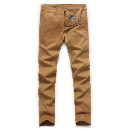Designer Leisure Pants - Cotton Blend, Varied Waist Size, Khaki | Lightweight, Tear Resistant, Smooth Texture, Intricate Design, Multiple Pockets