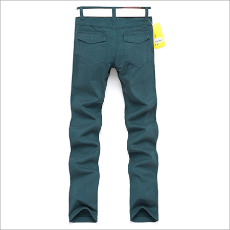 Mens Business Trousers - Cotton Blend, Dark Teal, Slim Fit | Durable Fabric, Smooth Texture, Stylish Design, Perfect Fit