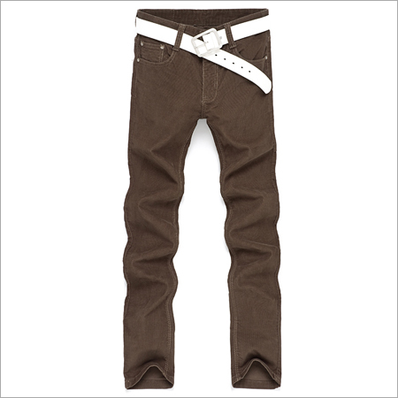 Semi Formal Trousers - Cotton Blend, Waist 28-42, Brown | Shrink Resistance, Neat Stitching, Soft Texture, Durable, Perfect Fit