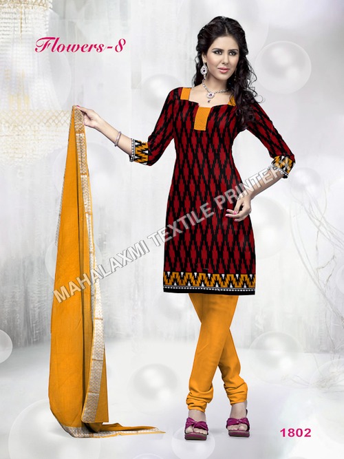 Fashionable Cotton Dress Material