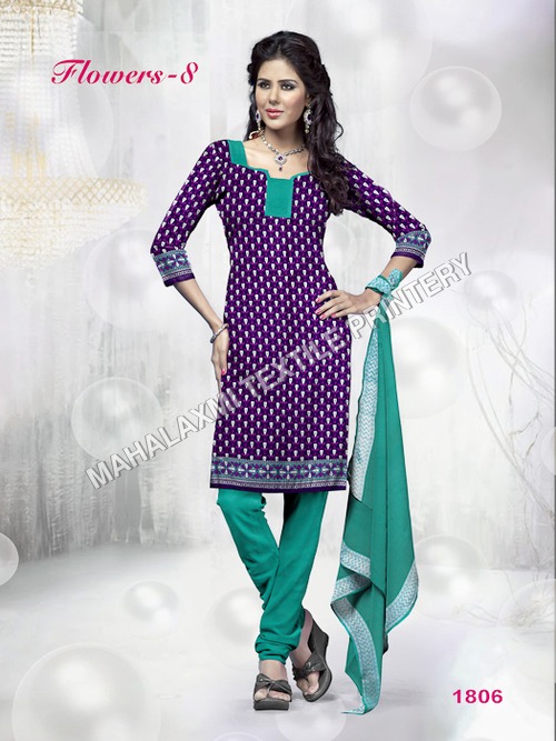 Printed Cotton Dress Material In Jetpur - Prices, Manufacturers & Suppliers