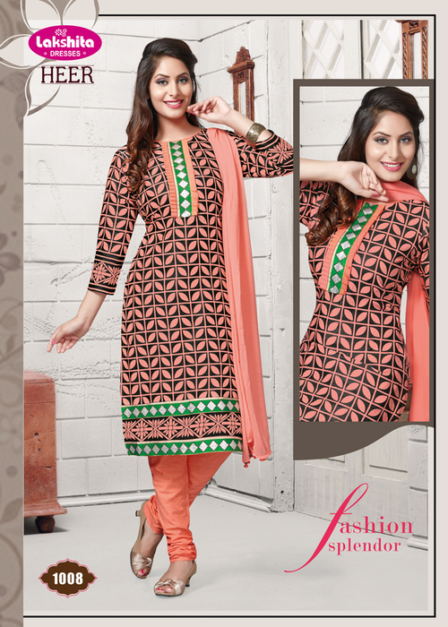 Printed Cotton Dresses Materials