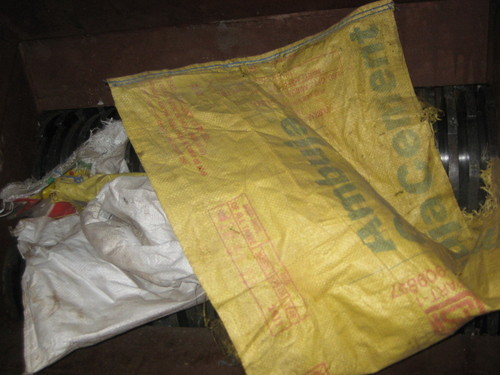 polythene bags Shredding