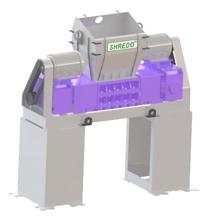 Plastic Waste Shredder - Cutter Type: Automatic