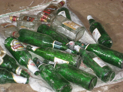 Glass Bottles recylcing