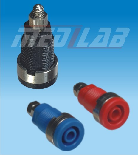 Safety Socket - Plastic Metal, Variable Size, Black, 10A 250V | Secure Grip, Reliable Contact, Easy Use