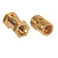 Brass Hex Inserts