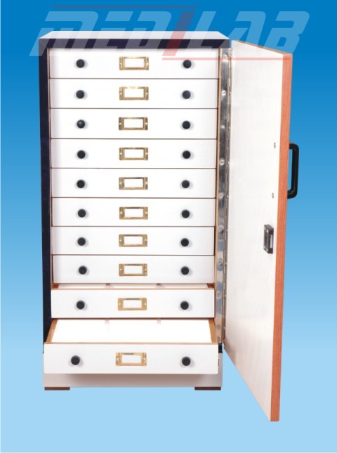 SLIDE CABINET, VERTICAL POSITIONING